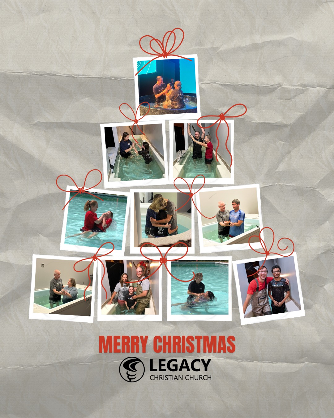 This Christmas, celebrate what Jesus has done by making your faith public! Baptism is a beautiful picture of the new life He came to give us. If you’re ready, or just curious, we’d love to talk and help you take your next step. Go to lcc.org/firststeps to learn more.