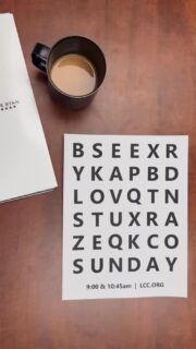 Send this to someone you want to see at Legacy this Sunday! See you at 9:00am & 10:45am!