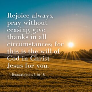 Thankfulness Thursday: We love this verse because it’s a reminder that joy, prayer, and gratitude can exist even in hard seasons. Which of these three is hardest for you to practice right now?