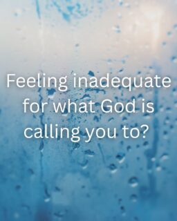 Feeling unqualified? GOOD NEWS: God specializes in using inadequate people! He knows your doubts, your weaknesses, your uncomfortable areas - and He STILL chooses you.