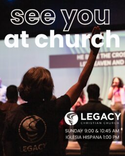 Go to lcc.org to find a campus near you!  Can't wait for Sunday? Check us out on YouTube at youtube.com/@LegacyChristian