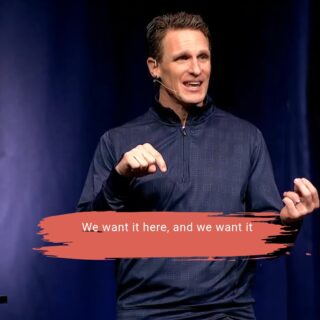 We all want heaven, but here's the trap: we want earth to BE heaven right now. But Jesus didn't come to make earth perfect - He came to make heaven POSSIBLE.