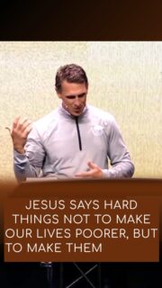 The rich young ruler didn't have a money problem. He had a God problem. When your possessions start replacing your need for God, that's when Jesus steps in and says something hard — because He loves you too much to stay quiet.