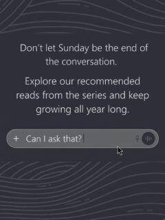 What if this series didn’t stop on Sunday? We’ve gathered a few powerful book recommendations to help you continue pursuing Jesus and applying what you’re learning. Take the next step and dive in this week.
