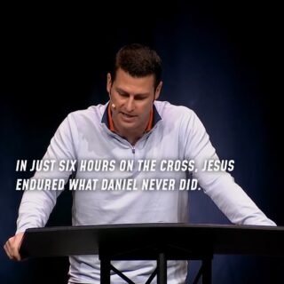 While Daniel was rescued from the lions, Jesus willingly entered the 'lions' den' of judgment for our sins. No angel shut the mouths of those who mocked Him on the cross. He endured what Daniel never did, so our verdict could change from guilty to NOT GUILTY.