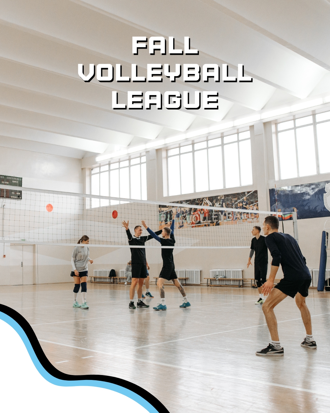 Serve up some fun this fall! 🏐 Fall Volleyball League begins Sept 8, grab your spot at lcc.org/fall-volleyball.