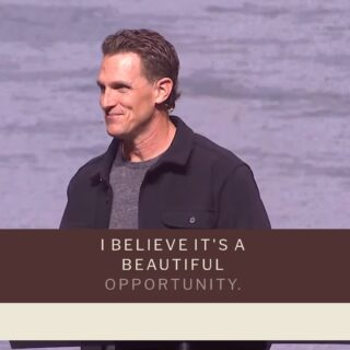 Every time you give, you're declaring that money isn't your master—Jesus is.