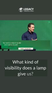 Struggling with uncertainty? You're not alone! Jesus, our Wonderful Counselor, doesn't always clear the fog—but He safely guides us through it, one step at a time. His Word is the lamp that lights our path, showing us just what we need right now.