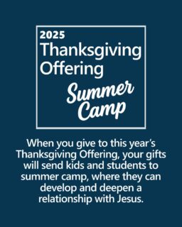 Two more days left to give to this year's Thanksgiving Offering (through December 31)! To help send kids to summer camp, go to lcc.org/give or scan the QR code today.