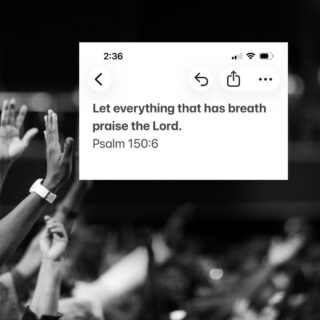 What helps you stay focused on praise during the week? Music, prayer, Scripture, quiet moments? Share what’s been helpful for you. It might encourage someone else!