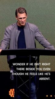 You feel like Jesus is absent... but what if He's been right beside you the whole time?