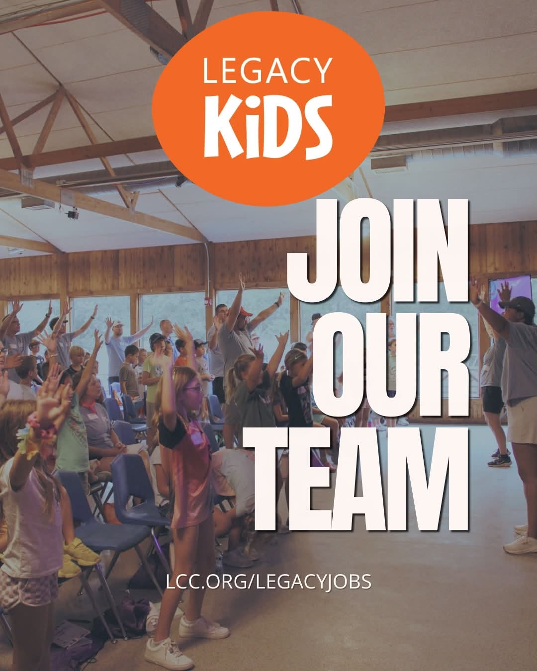 Is God calling you to lead the next generation to follow Jesus? Check out Legacy's job openings at lcc.org/legacyjobs!